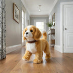 Interactive robot puppy toy