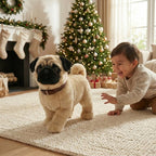 Interactive robot puppy toy