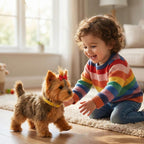 Interactive robot puppy toy