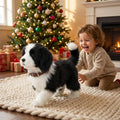Interactive robot puppy toy
