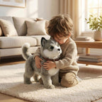 Interactive robot puppy toy