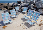 High boy beach chair sling fabric color option