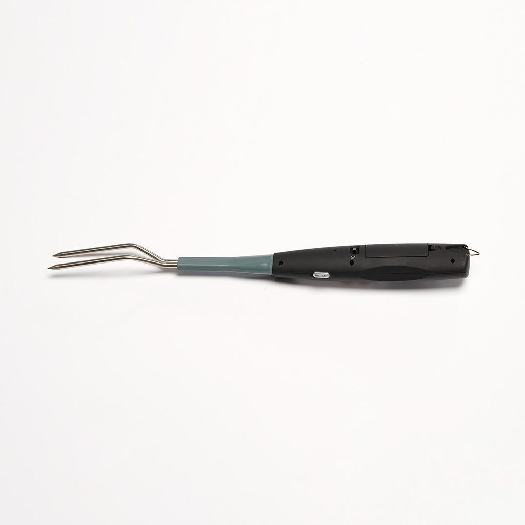 Digital BBQ meat thermometer fork features