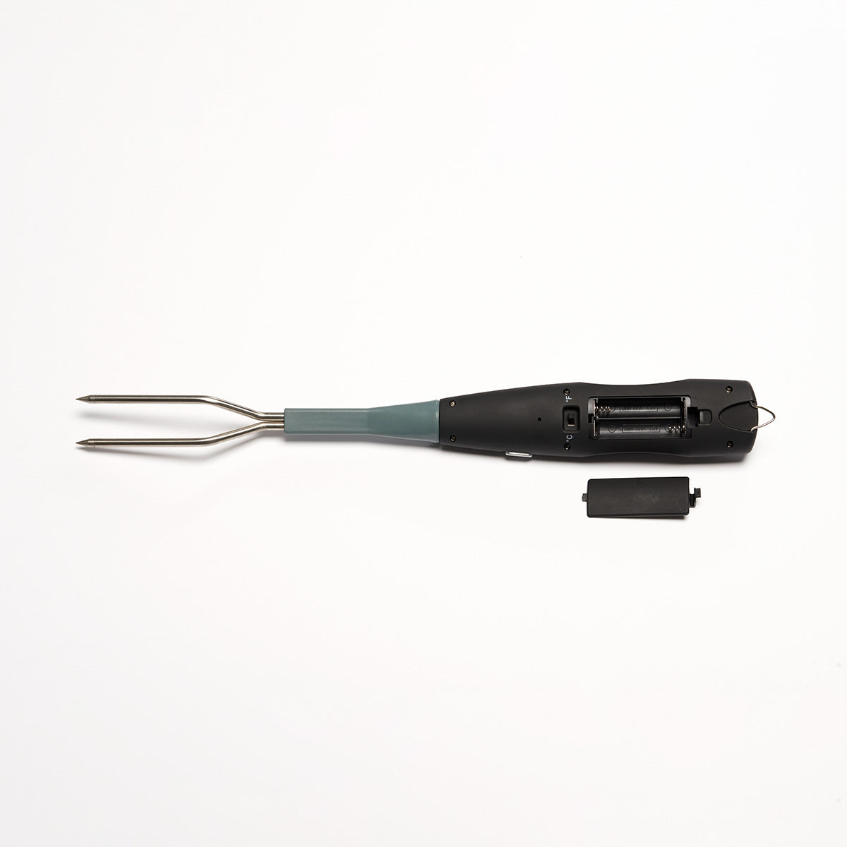 Digital BBQ meat thermometer fork packaging
