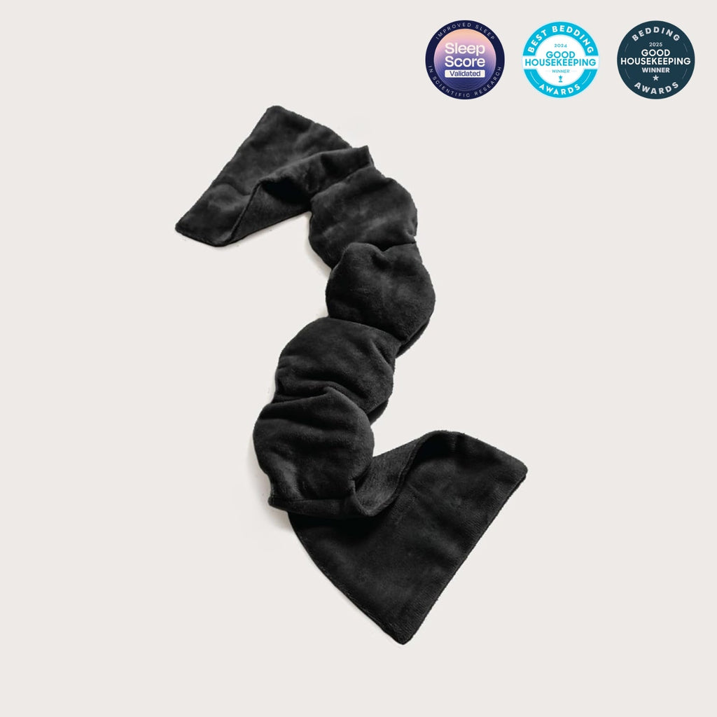 Black sleep mask
