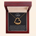 Personalized family names birthstone necklace