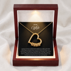 Necklace presented in luxury gift box
