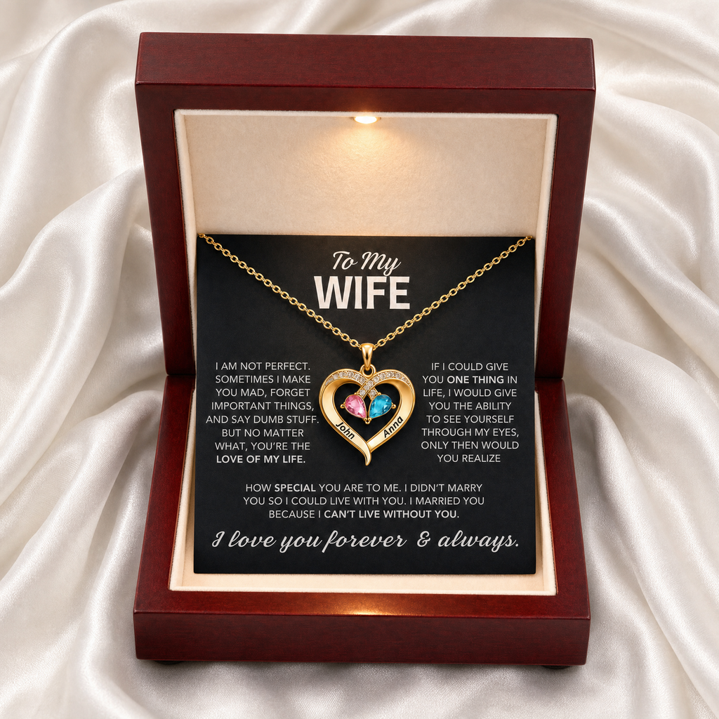 Necklace gift box packaging