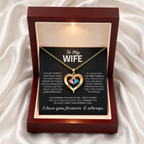 Necklace gift box packaging