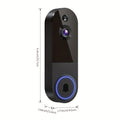 2K WiFi Video Doorbell — Wireless, Night Vision & Two-Way Talk