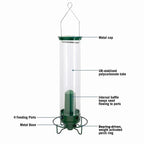 Bird feeder lift-off lid