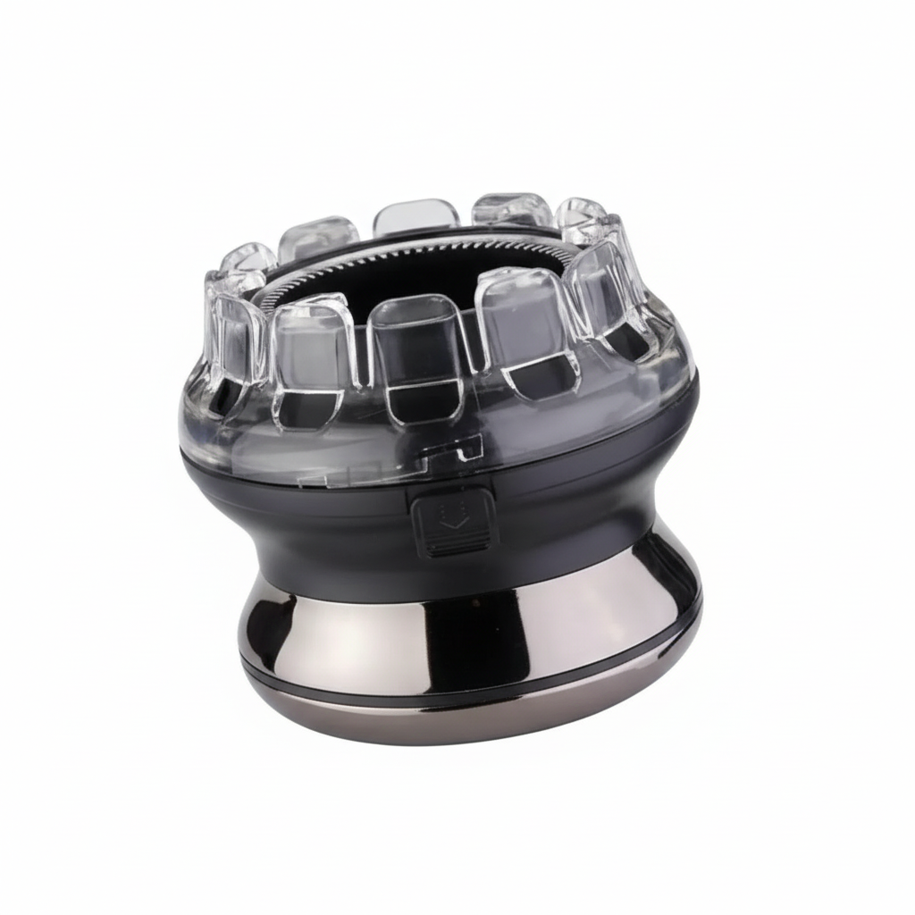 Cordless hair clipper and guards
