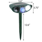 Ultrasonic deer deterrent