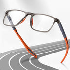 Lightweight titanium reading glasses frame