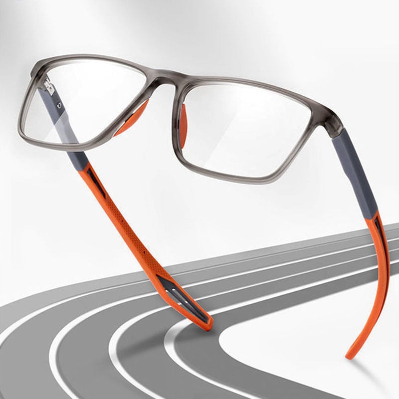 Lightweight titanium reading glasses frame