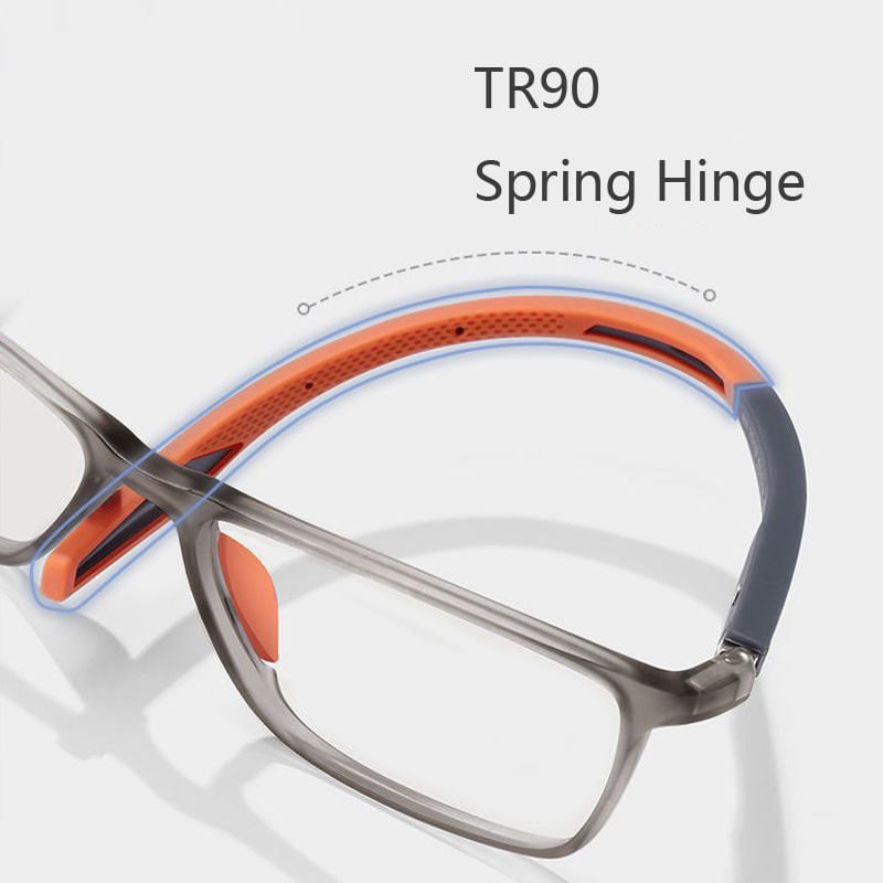 Progressive reading glasses side profile