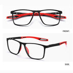 Anti-blue-light titanium reading glasses