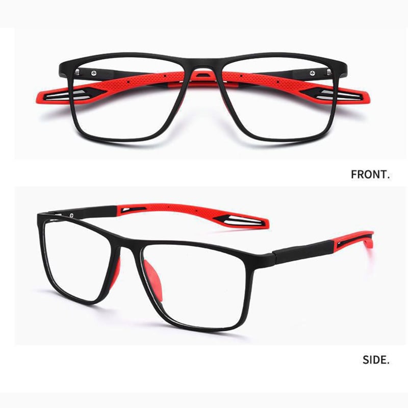 Anti-blue-light titanium reading glasses