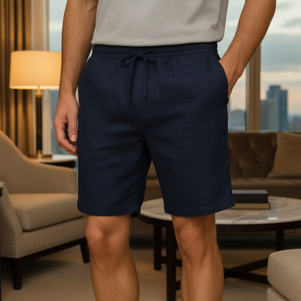 Linen Shorts – Men's Drawstring Casual Shorts | Arden