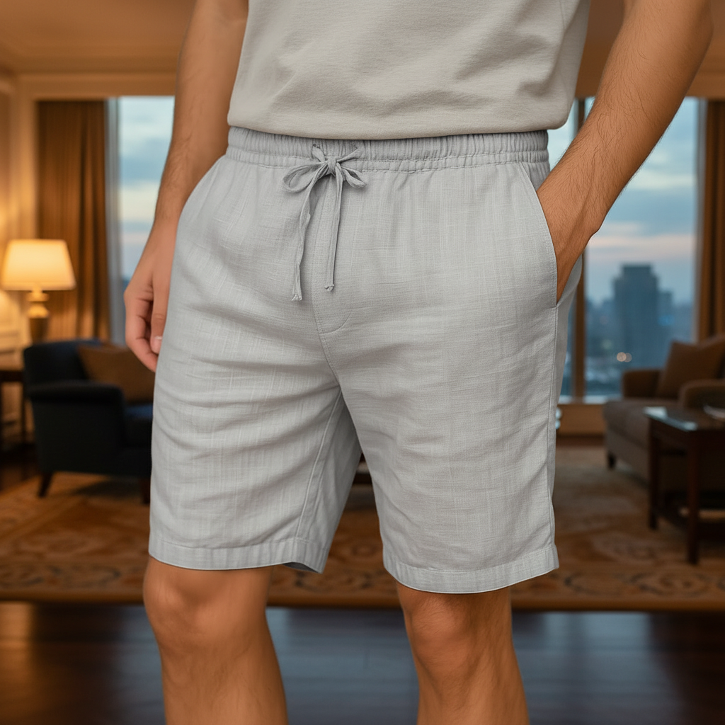 Linen Shorts – Men's Drawstring Casual Shorts | Arden