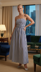 Sandra Striped Maxi Dress