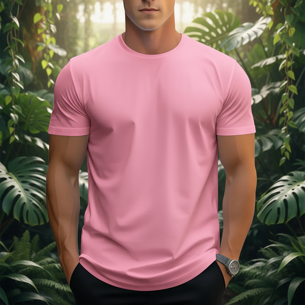 Classic Crewneck T-Shirt Short-Sleeved