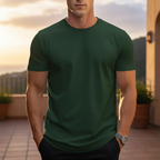 Classic Crewneck T-Shirt Short-Sleeved