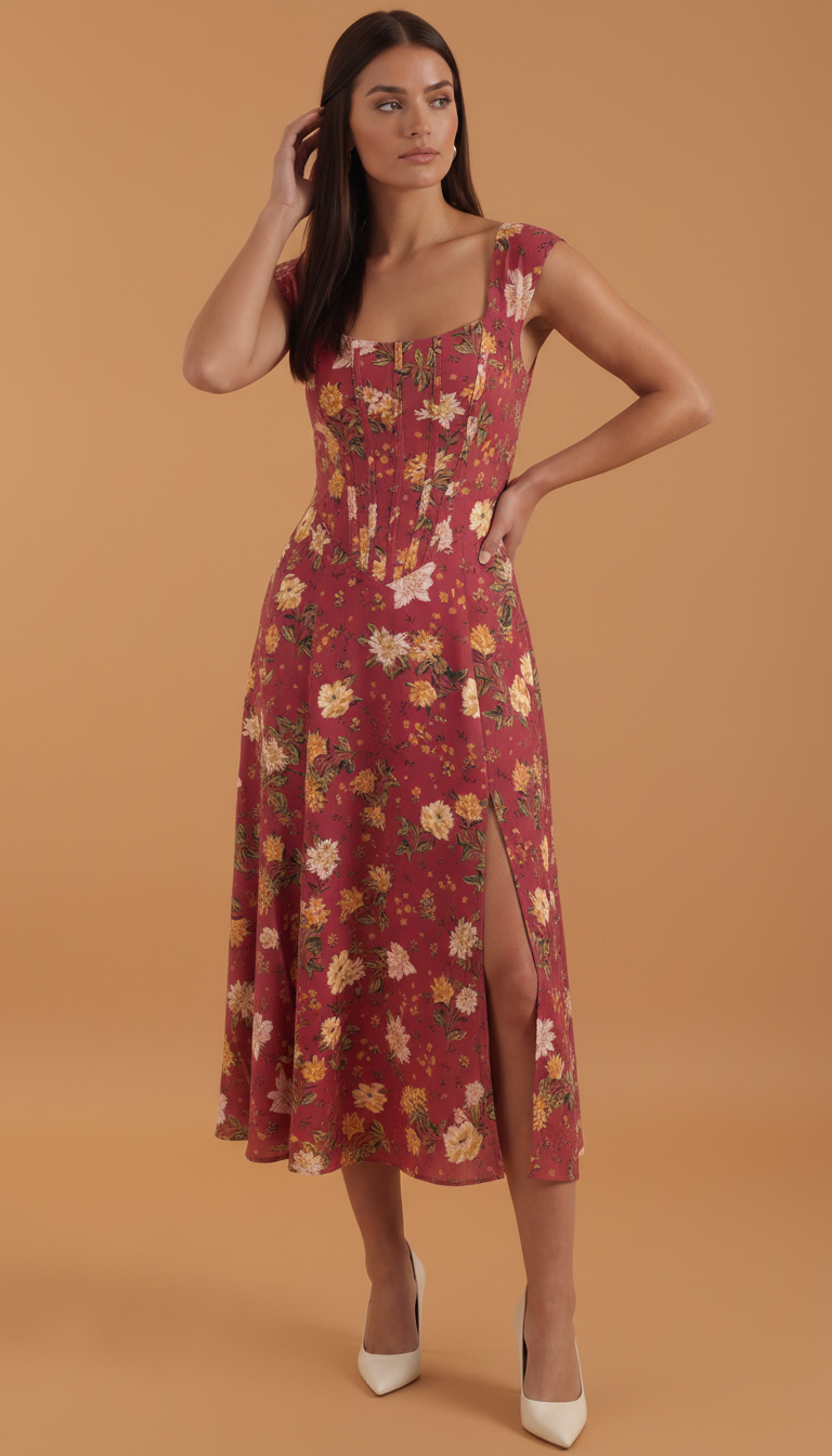 Dahlia Midi Sundress