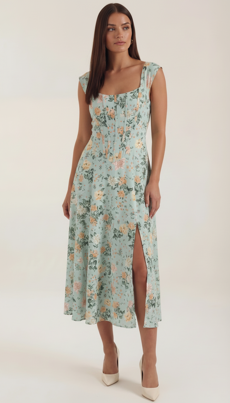 Dahlia Midi Sundress