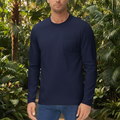 Men's Basic Long Sleeve Shirt Casual Lightweight T-Shirt