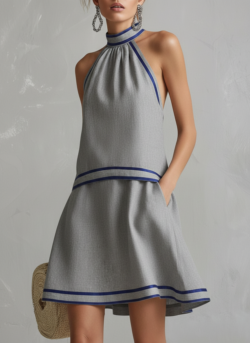 Sunny | Women's Halter Mini Dress