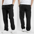 Levi - Straight-Cut Cargo Pants With Elastic Waistband
