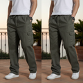 Levi - Straight-Cut Cargo Pants With Elastic Waistband