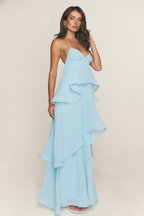 Twirl With Me Maxi Dress Baby Blue