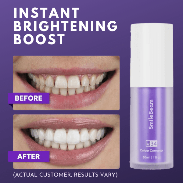 Colour-corrector teeth serum