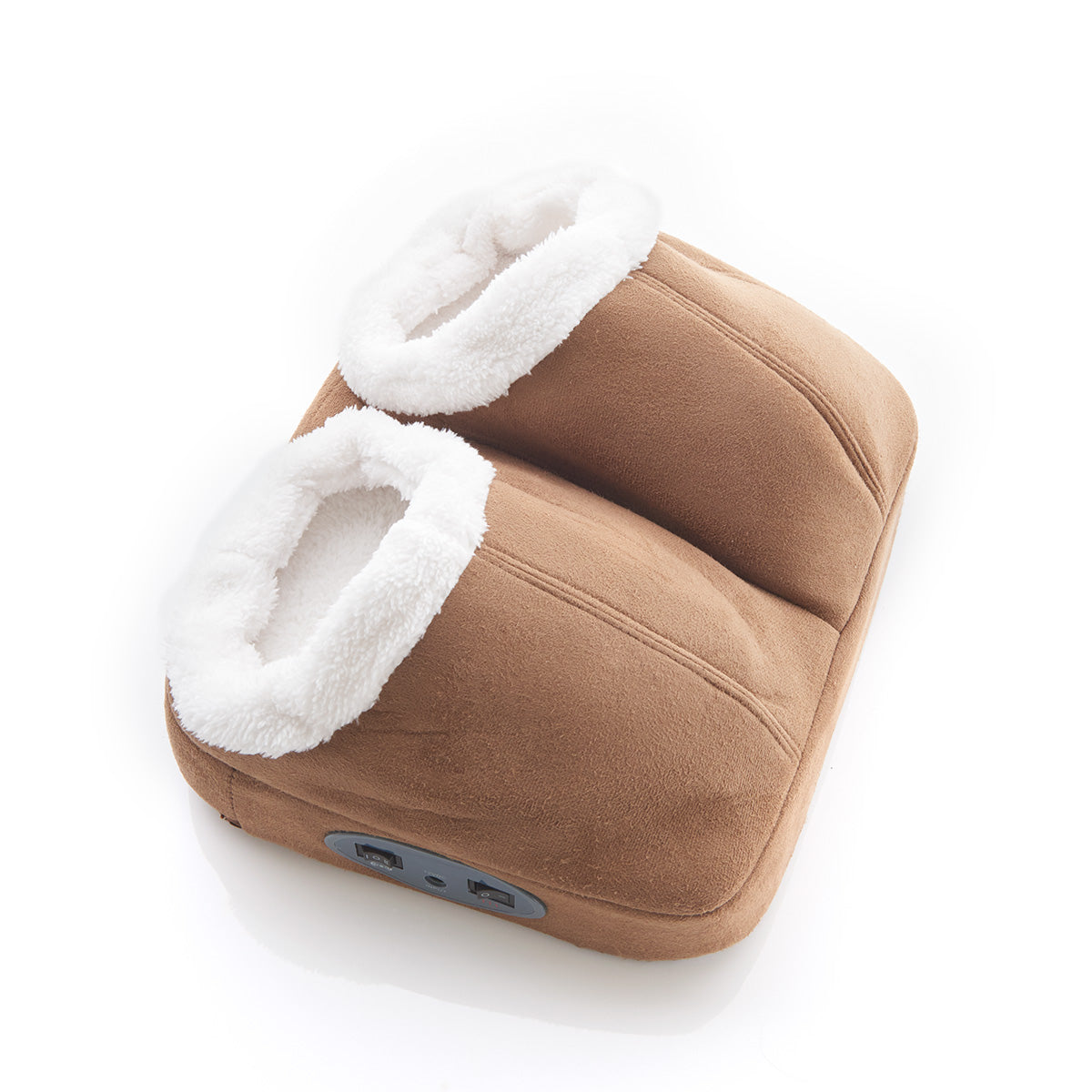 Warming foot massager controls