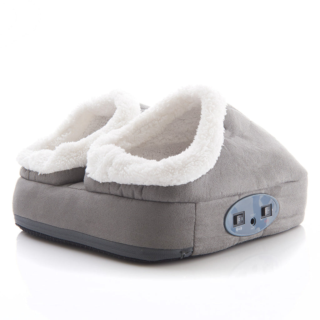 Warming foot massager interior lining