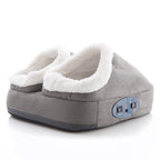 Warming foot massager interior lining