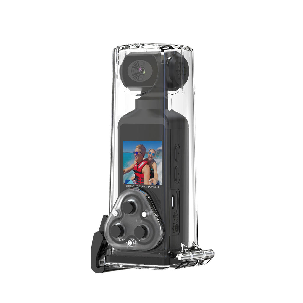 4K Ultra HD Pocket Camcorder — Compact Digital Video Camera