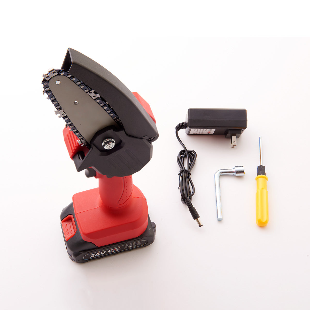 Cordless mini chainsaw extra chains