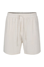 Oatmeal linen shorts