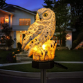 Solar owl garden light - 1 Piece