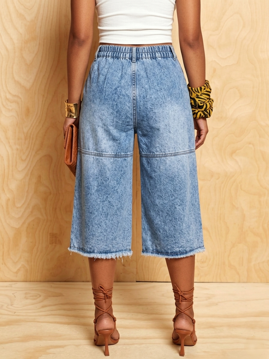 Relaxed Loose-Fit Jeans Light Wash