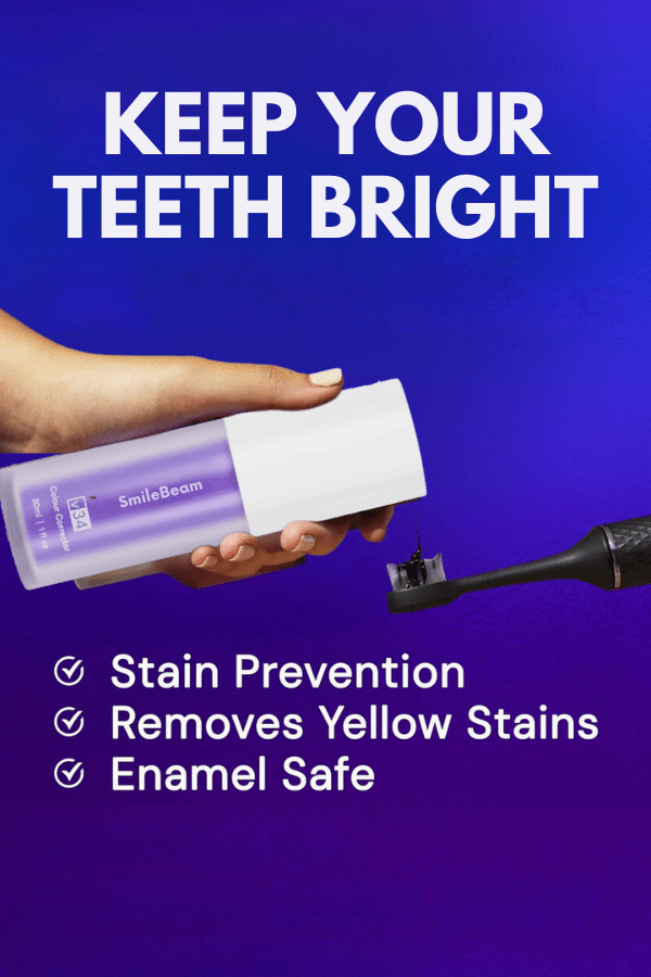 Colour-corrector teeth serum