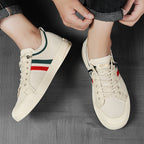 Mesh low-top sneaker detail