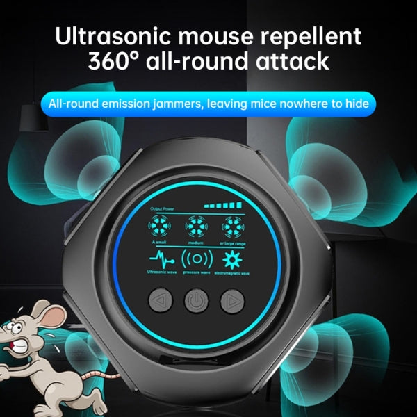Ultrasonic pest repellent detail view