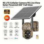 Solar security camera detail
