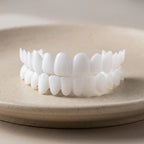 Silicone cosmetic teeth veneers