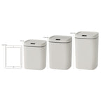 Hands-free smart motion-sensor trash can