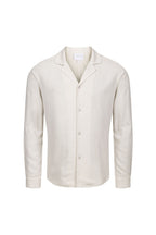 Oatmeal relaxed linen shirt